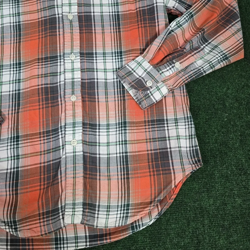 Ralph Lauren | Youth Boys Classic Fit 100% Cotton Plaid Button Down Shirt